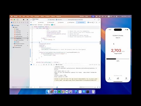 iPhone Mirroring in Xcode - test on real device on desktop