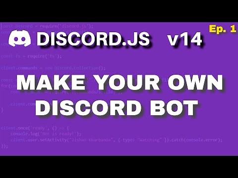[2024] How To Make A Discord Bot For Beginners | Complete Setup | Discord.js v14