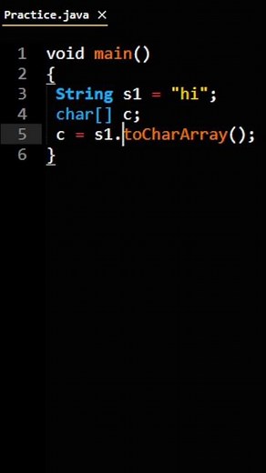 How To Convert String To Char Array In Java