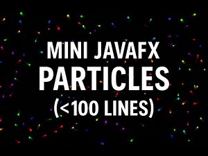 How Particle Systems Work (JavaFX Explained Visually)