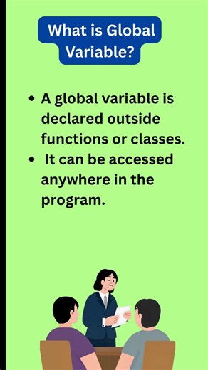 What is Global Variable in Python? #learnpython #english #computerlanguage