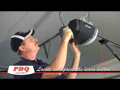 How to Program a Linear and Liftmaster Garage Door Opener. PDQ Doors Cincinnati Ohio