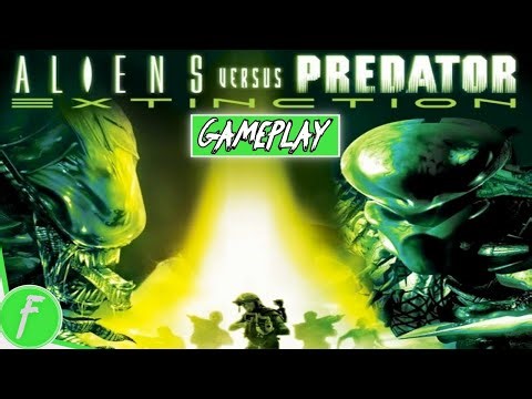 Aliens Vs Predator Extinction Gameplay HD (PS2) | NO COMMENTARY