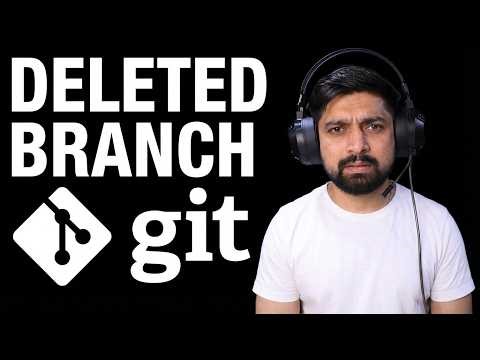 Intern DELETED a Git Branch! How to Save Your Code in 2 Mins