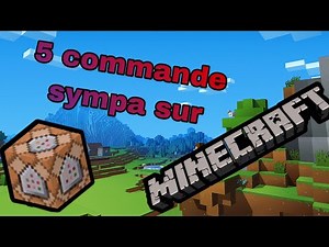 5 commandes sympa à faire sur Minecraft Bedrock ps4