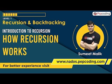 Introduction to Recursion - How Recursion Works | Print Decreasing using Recursion