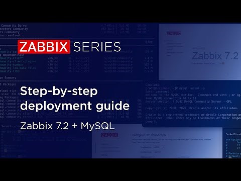 Step-by-step deployment guide - Zabbix 7.2 + MySQL