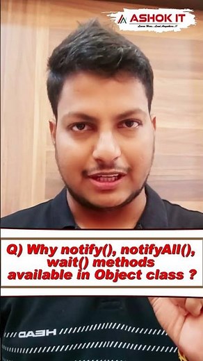 Java Interview Question: Why Are notify(), notifyAll (), and wait() in Object Class?