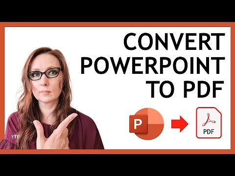 Convert PowerPoint to PDF | 2 Different Ways (no special software required!)