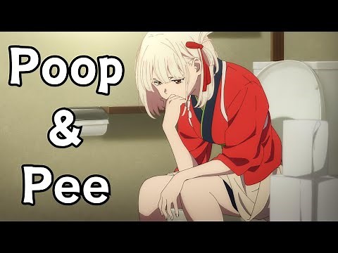 Poop and Pee Moments in Anime