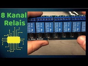 8 Kanal Relais Modul 5V230V