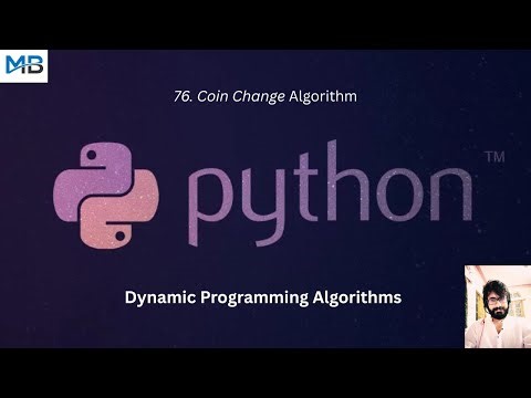 76. Coin change Algorithm in Python