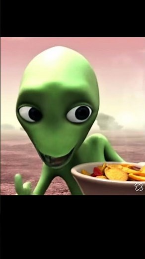 🛸 Alien Dance ASMR | Funny Green Alien Eating Chips 🌌✨