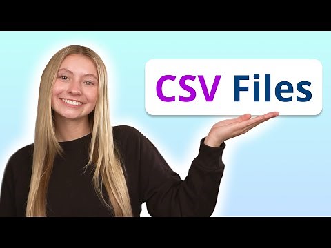 CSV Files - Visually Explained