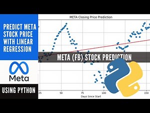 Predict META Stock Price with Linear Regression and Python