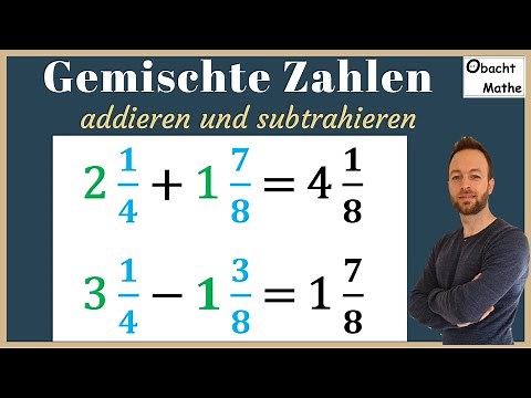 Adding and subtracting mixed numbers/fractions | Quick & easy explanation | FRACTIONS | Watch out...