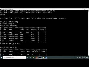 Sub queries / Nested queries, Correlated nested queries in SQL on University database