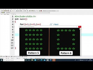Printing Patterns - Part 2 | C Language