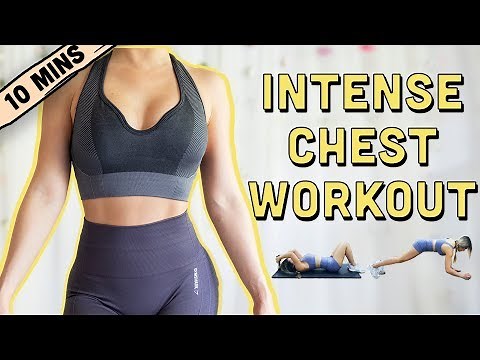 10 Mins INTENSE Chest Workout | BEGINNERS TO ADVANCED