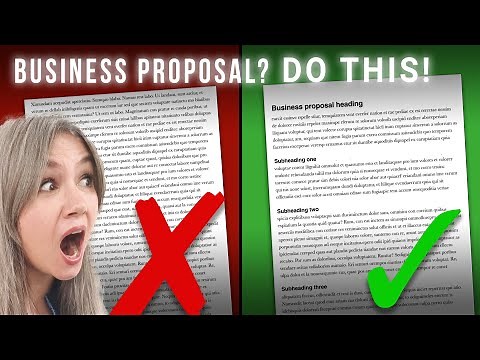 How to write a business proposal to persuade EVERY reader!
