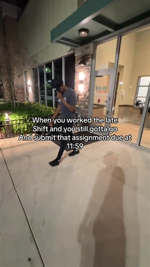 Late Shift Struggles: Submitting Assignments on Time