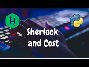 223 - Sherlock and Cost | Dynamic Programming | Hackerrank Solution | Python