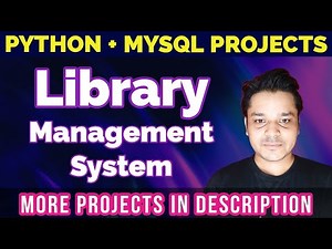 Library Management System | Python Mysql Projects