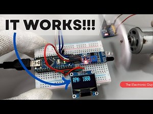 I made this Tachometer using IR sensor!