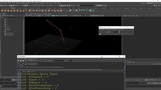 maya python API基础教程