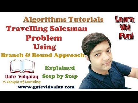 Travelling Salesman Problem Using Branch and Bound Algorithm | Explained step by step