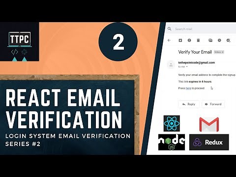 Email Verification in React Js