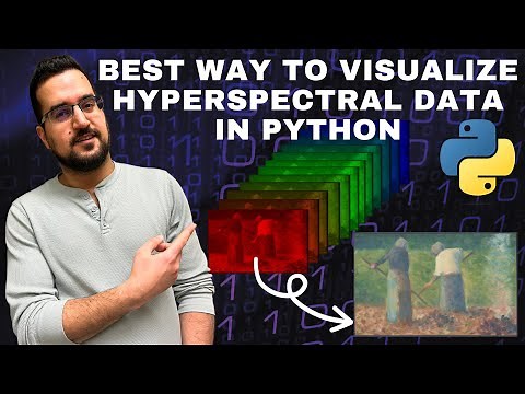 Best Way to Visualize Hyperspectral Data in Python