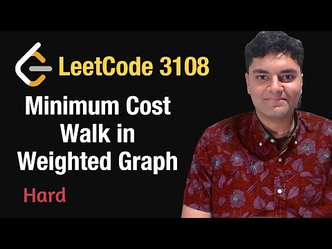 Minimum Cost Walk in Weighted Graph - Leetcode 3108 - Python