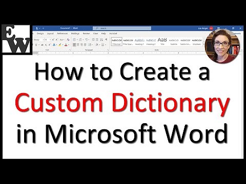 How to Create a Custom Dictionary in Microsoft Word