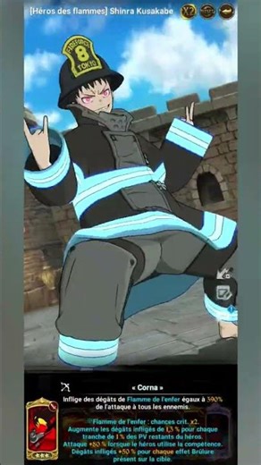 ANIMATION SKILLS SHINRA KUSAKABE ! - 7DS GC #7ds #7dsgc #7dsgrandcross #grandcross #sevendeadlysins