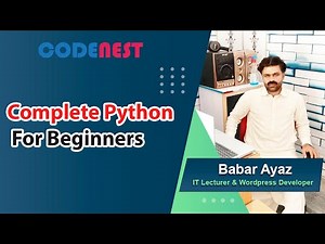 Complete Python for Beginners | 1st Year Chapter 2 Complete | Python By Babar
