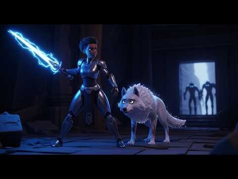 The Warrior Who Protected An Alien Wolf Against An Army | Animated 3D Sci-Fi Short Story