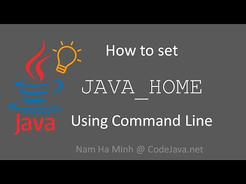 TIP: Set JAVA_HOME Using Command Line