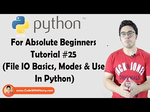 Python File IO Basics | Python Tutorials For Absolute Beginners In Hindi #25
