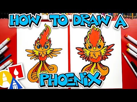 How To Draw A Cute Phoenix