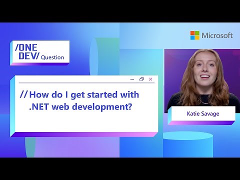 How do I get started with .NET web development?