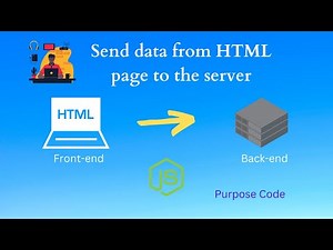 Fetch API | Send data from front-end (HTML) to the back-end (Node JS)