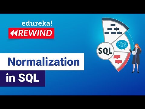 Normalization in SQL | Database Normalization Forms - 1NF, 2NF, 3NF, BCNF | Edureka Rewind - 6