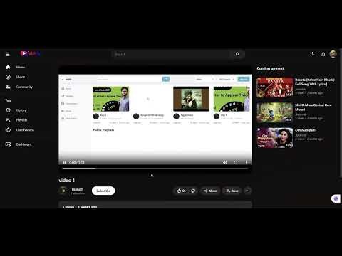 Video Stream Web using Spring Boot