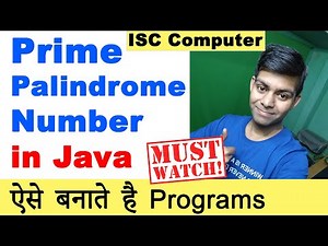 Print all Prime Palindrome Numbers from 100 to 500 - Java Program | Class 11 & 12 ISC Computer