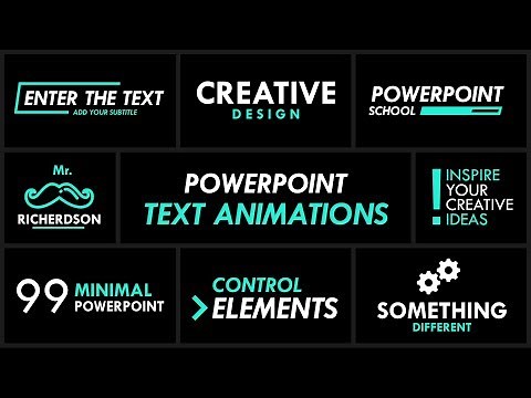 Make PowerPoint Text Animation