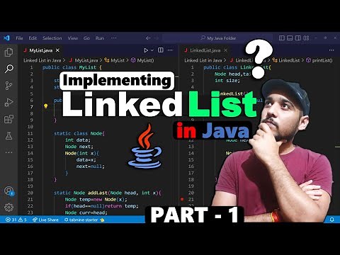 Implementation of Linked List in Java | Coding Wallah - Part 1