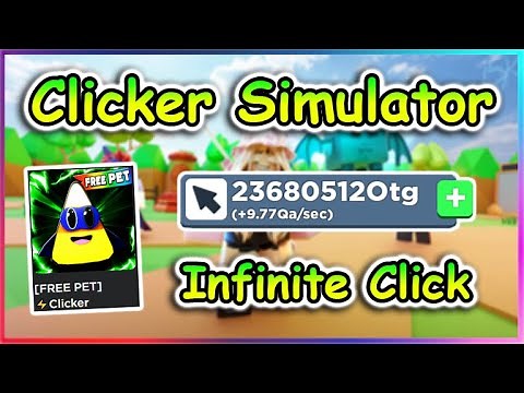 [OP] Roblox Clicker Simulator Script - Infinite Click / Money