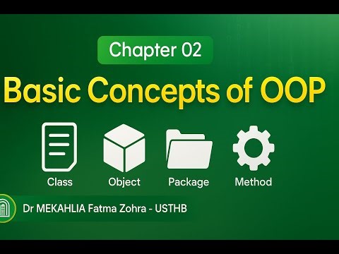 📘🧩🔧📦🟩🟨 Chapter 2: Basic Concepts of OOP