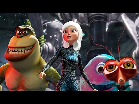All Aliens, Destroy All Monsters | Monsters vs. Aliens | CLIP